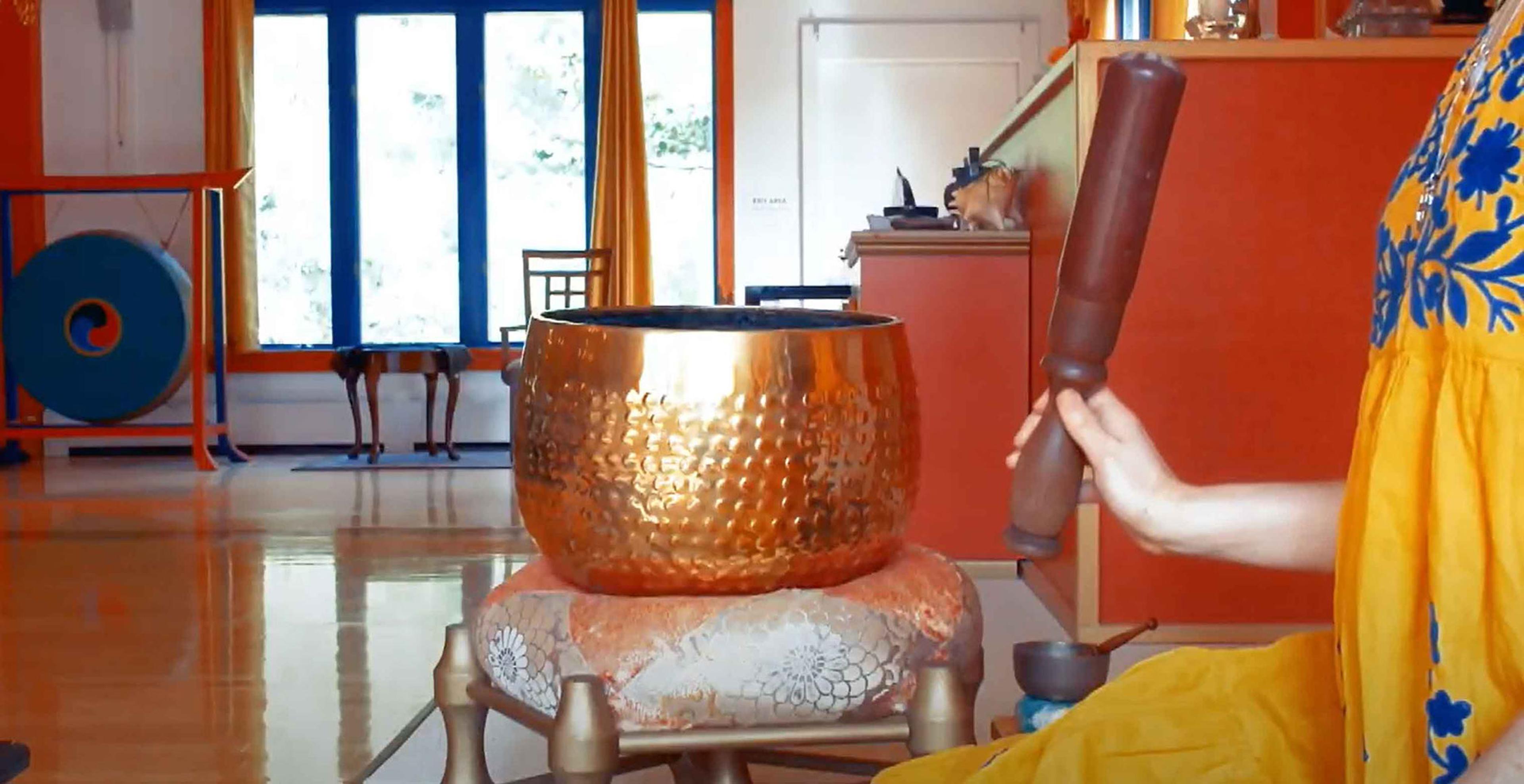 Online meditation sitting practice sessions at Karme Choling, Barnet, Vermont