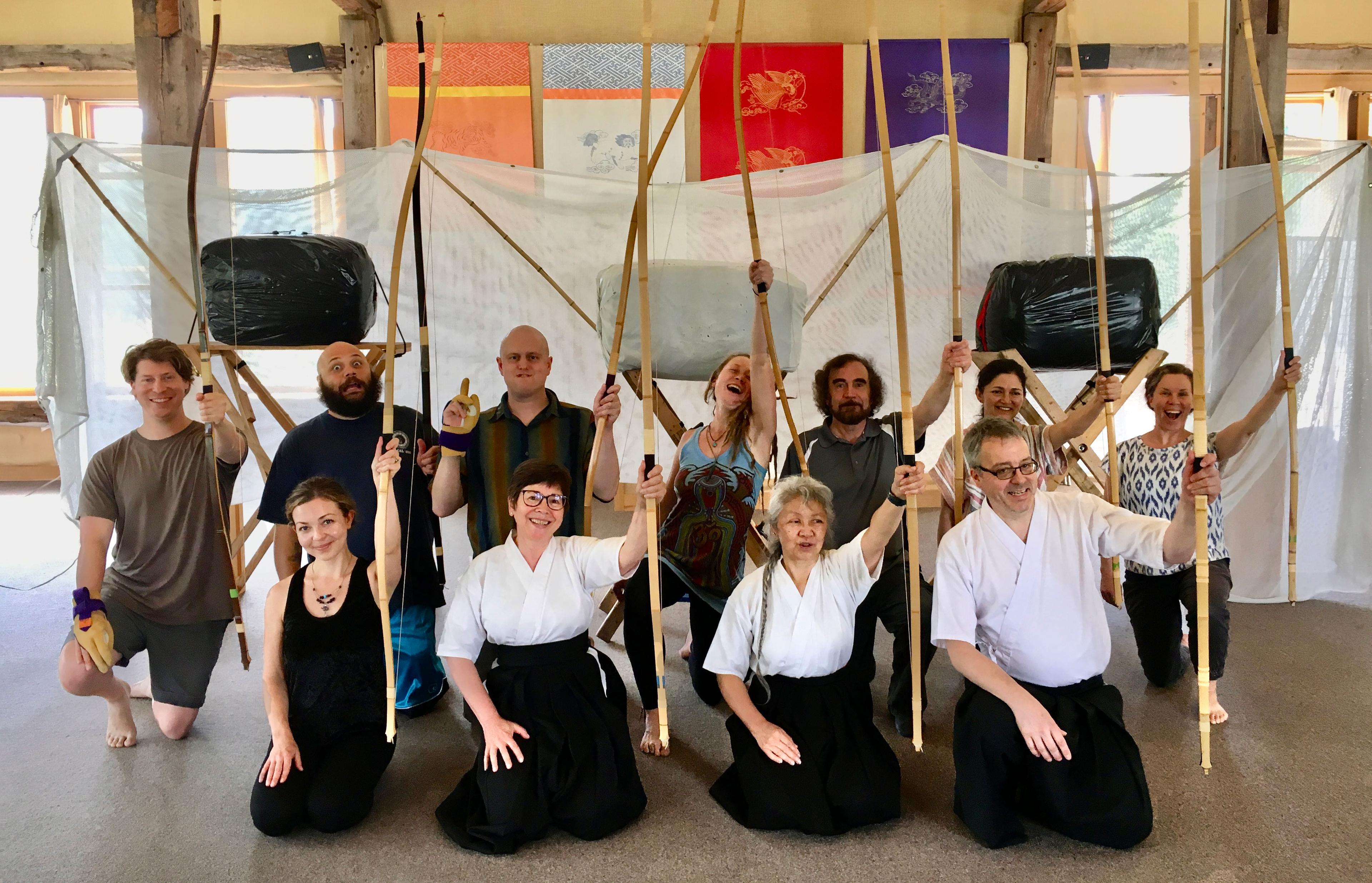 Kyudo Beginners First Shot