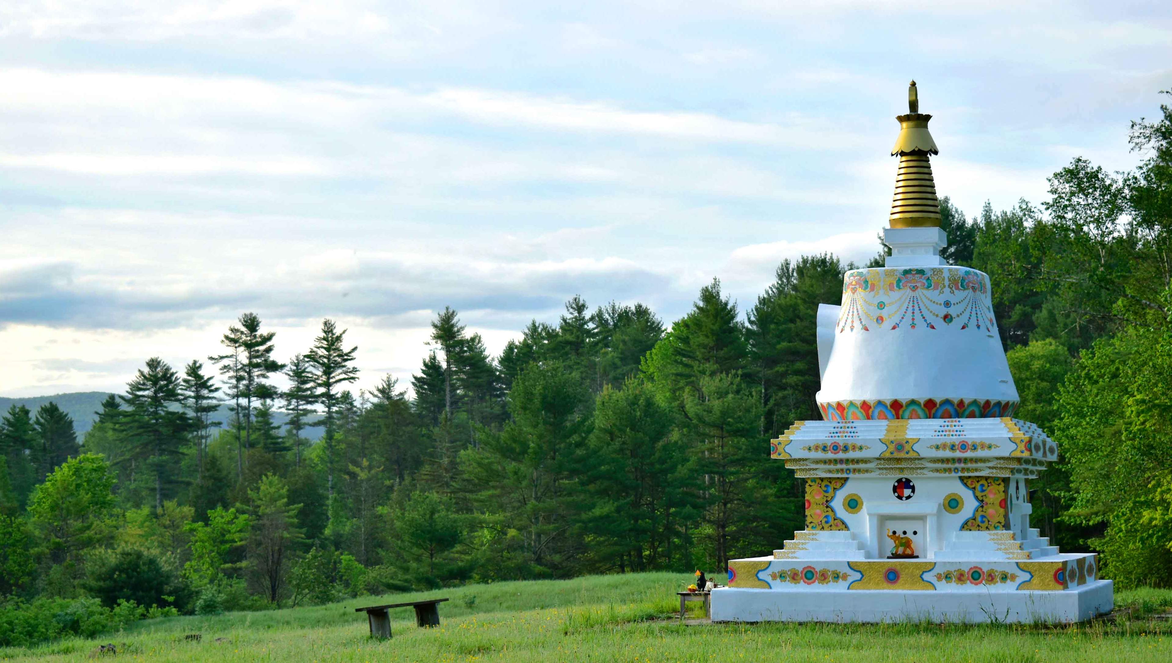 Purkhang at Karmê Chöling, meditation retreat center