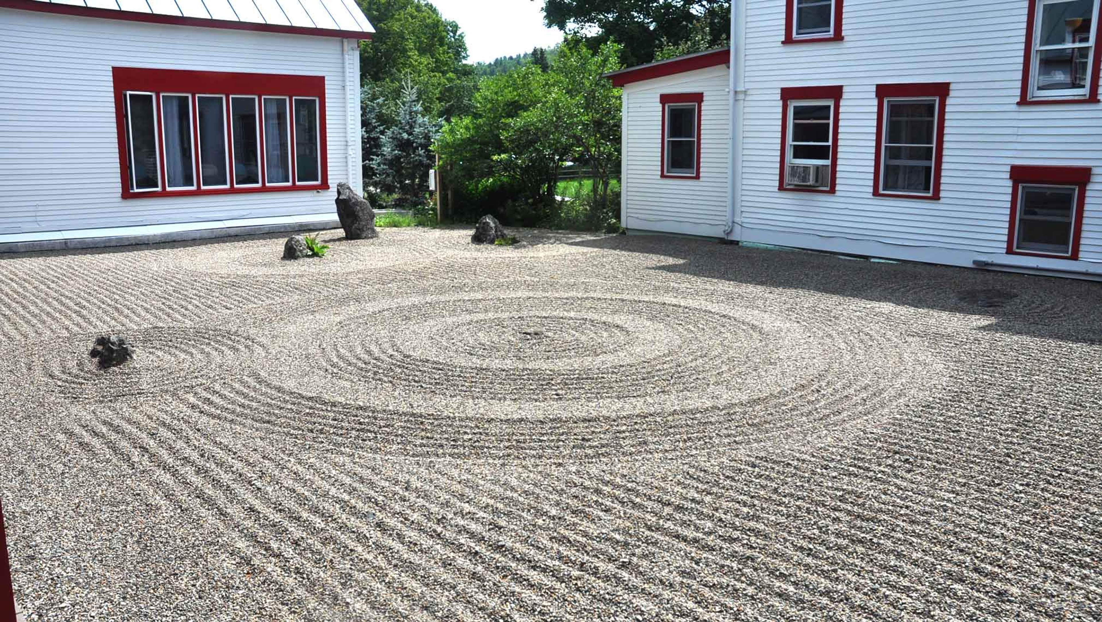 Rock Garden circles at Karme Choling Meditation Retreat Center, Vermont