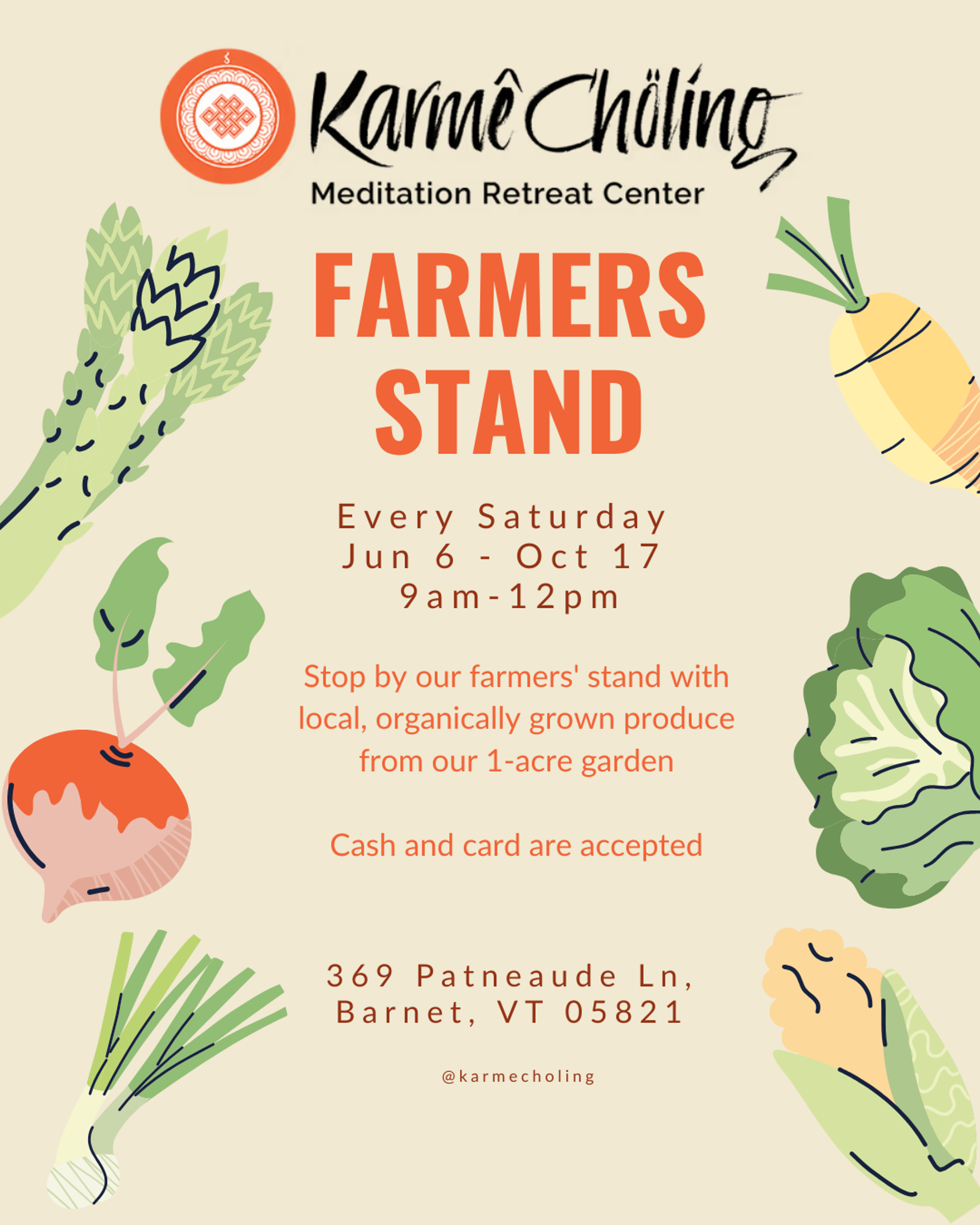 Insta Post Farmers Stand