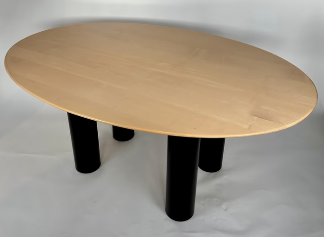 Zoom by Mobimex Esstisch oval — Birnbaum — Bild 2