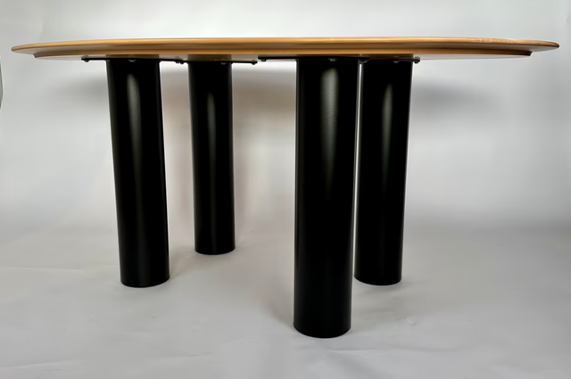 Zoom by Mobimex Esstisch oval — Birnbaum — Bild 3