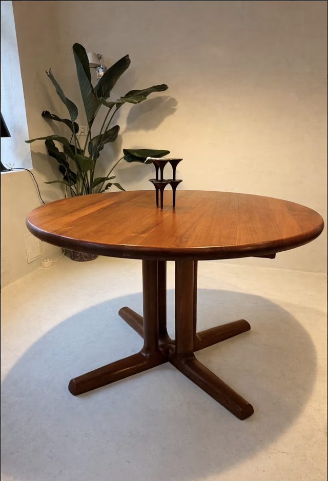 Vintage Esstisch von Dyrlund – original Danish Design