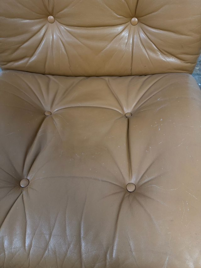 Kengu Sessel Teak & Leder — Elsa & Nordahl Solheim — Bild 5