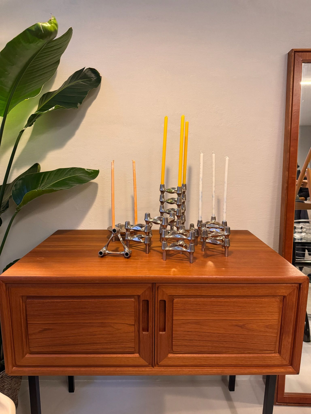 Stoff Nagel Modularer Kerzenständer — Bild 3
