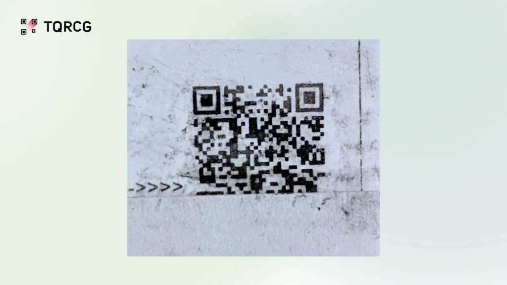 QR Code damage