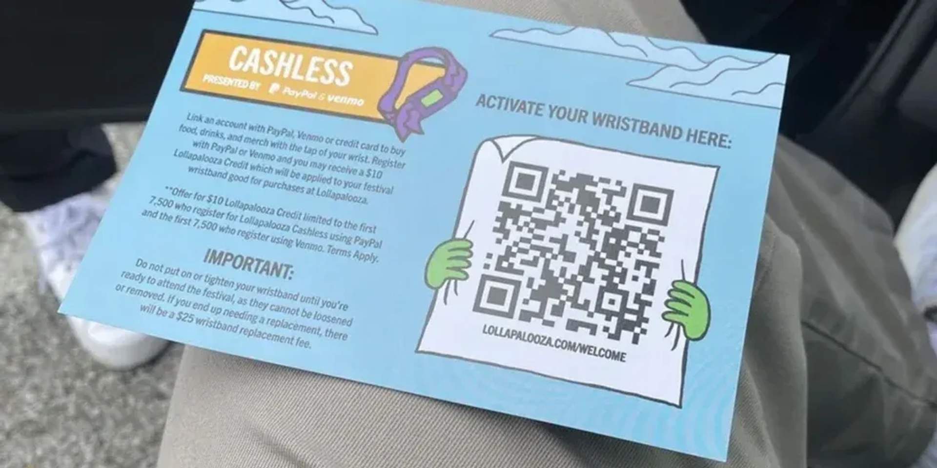 Events QR code example