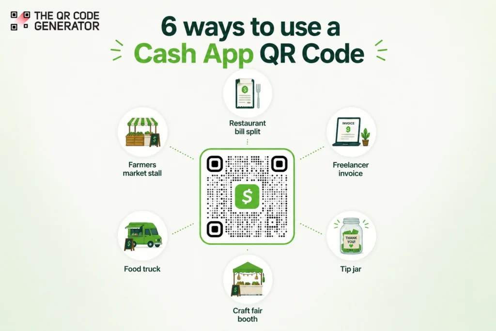 ways to use cash App QR Codes for small businesses