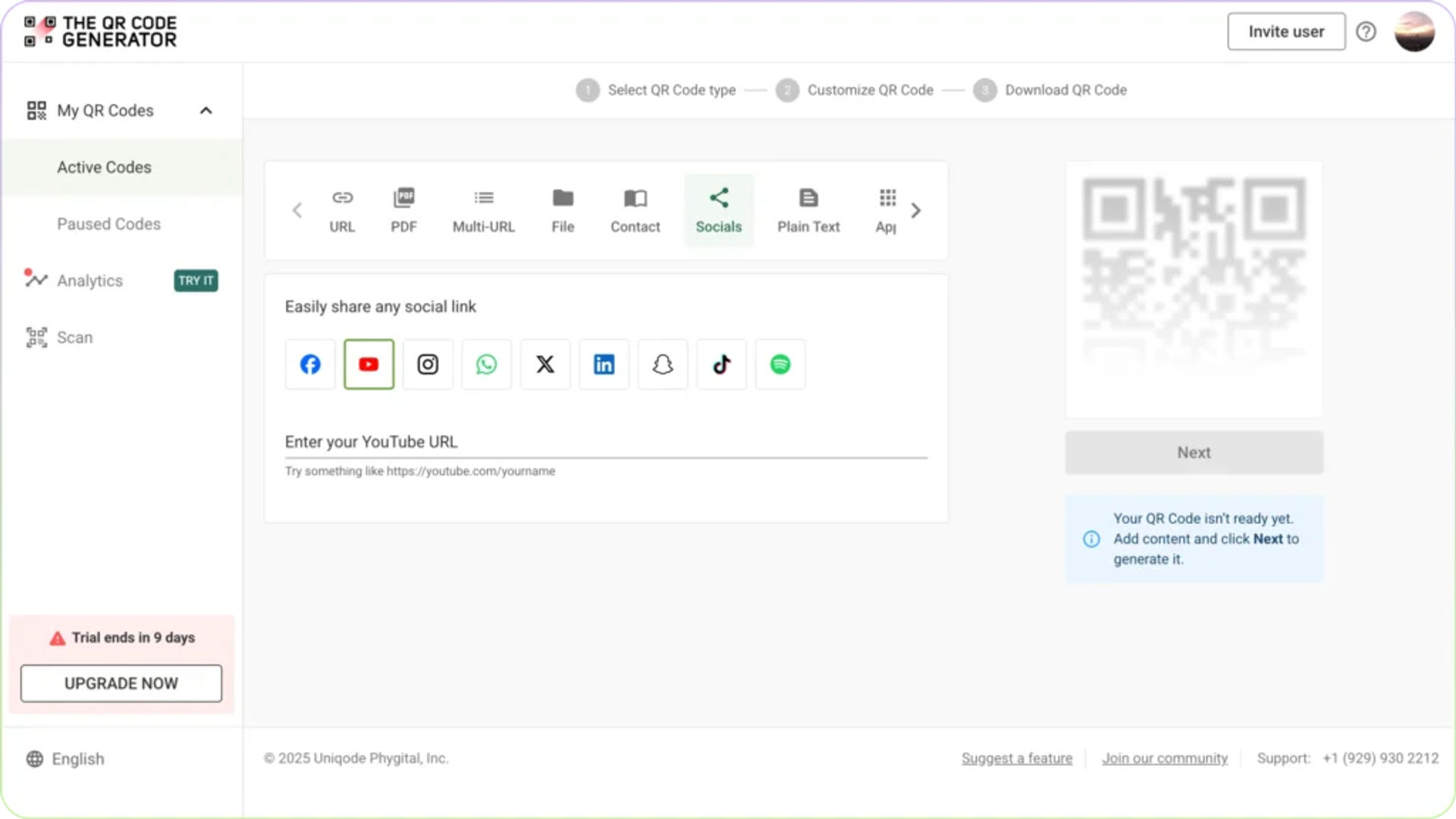 How to create a YouTube QR code