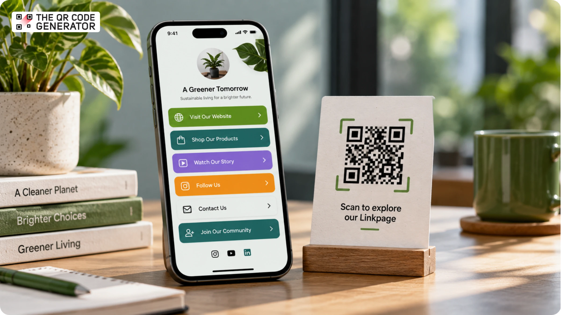 Как создать целевую страницу QR Code (Linkpage) Как создать целевую страницу QR Code (Linkpage)