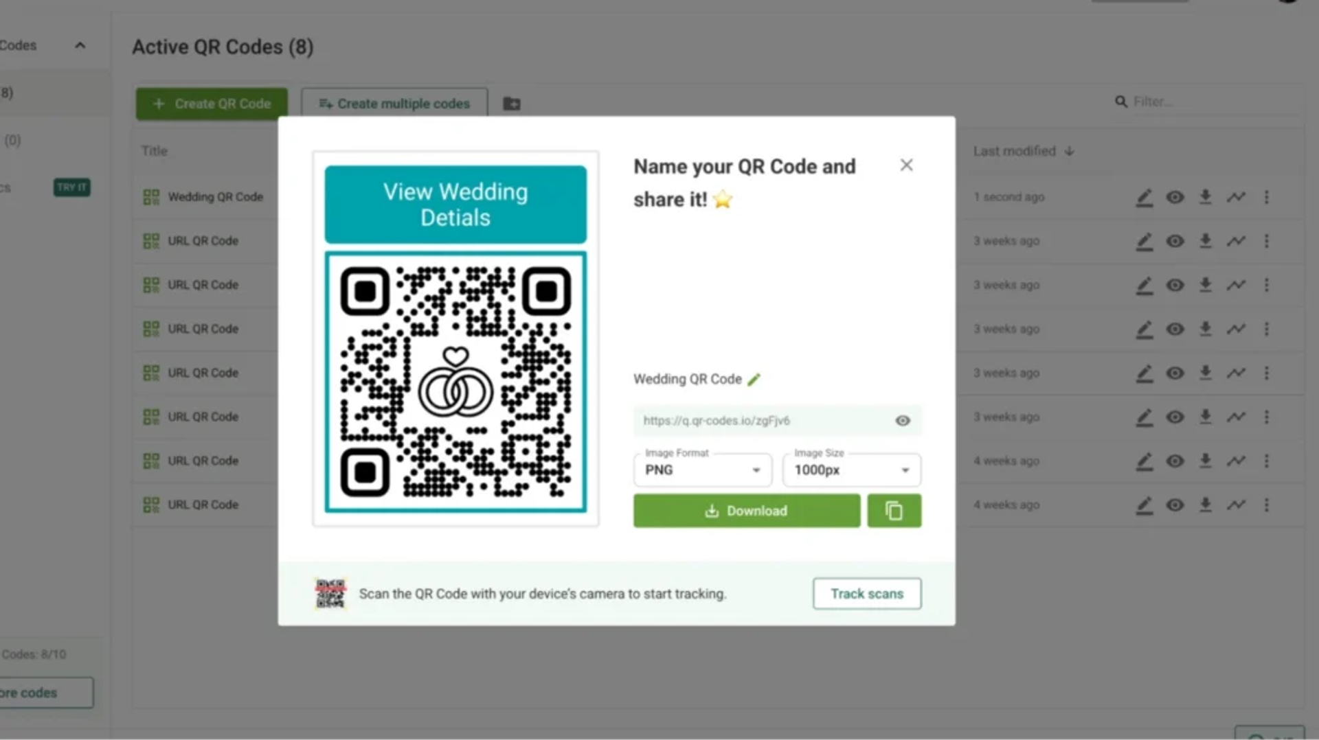 Download the invitation QR Code
