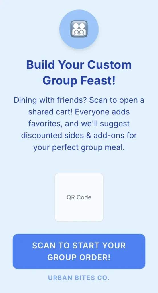 Group meal customizer