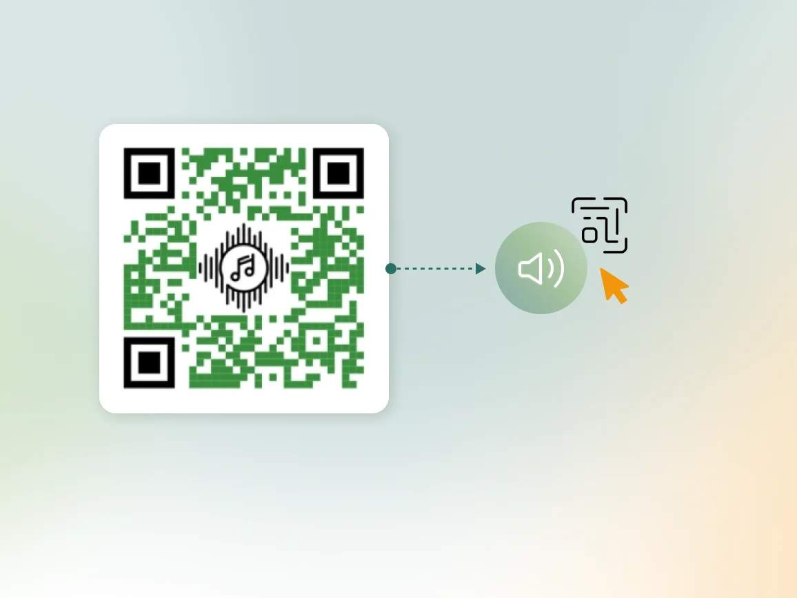 audio qr code