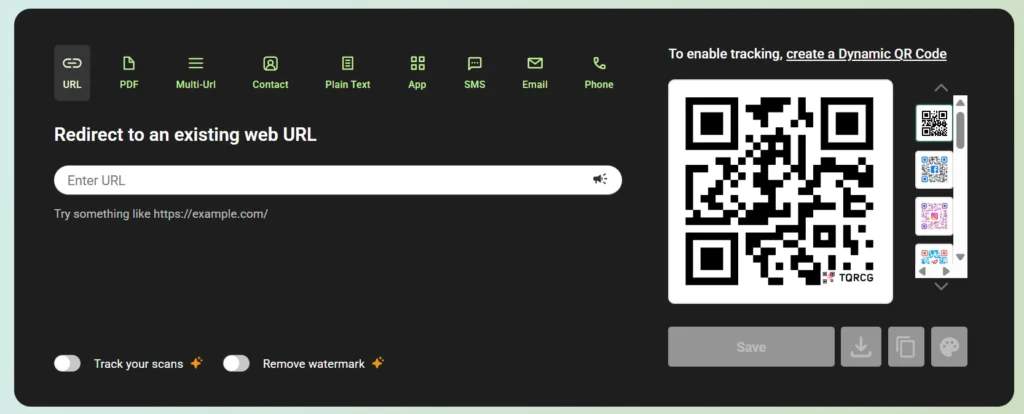 create the QR Code