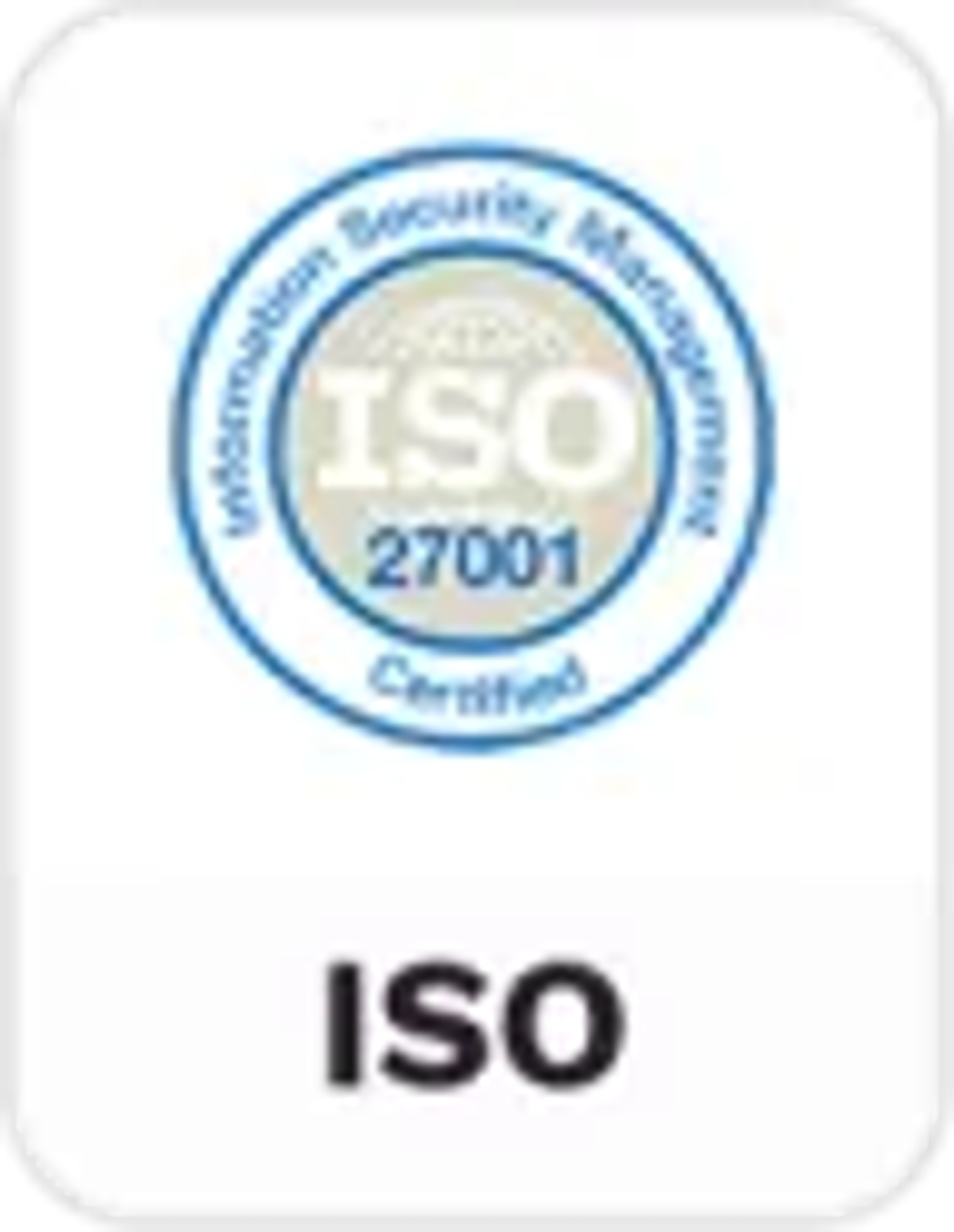 ISO 27001 certified QR code generator
