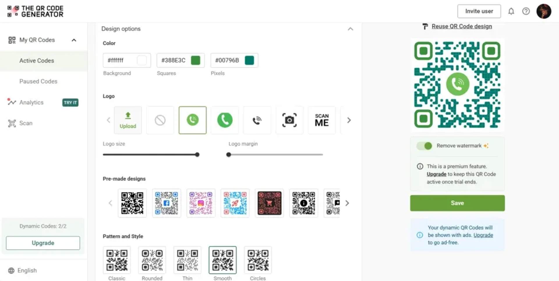 Customize your QR Code to make it on-brand