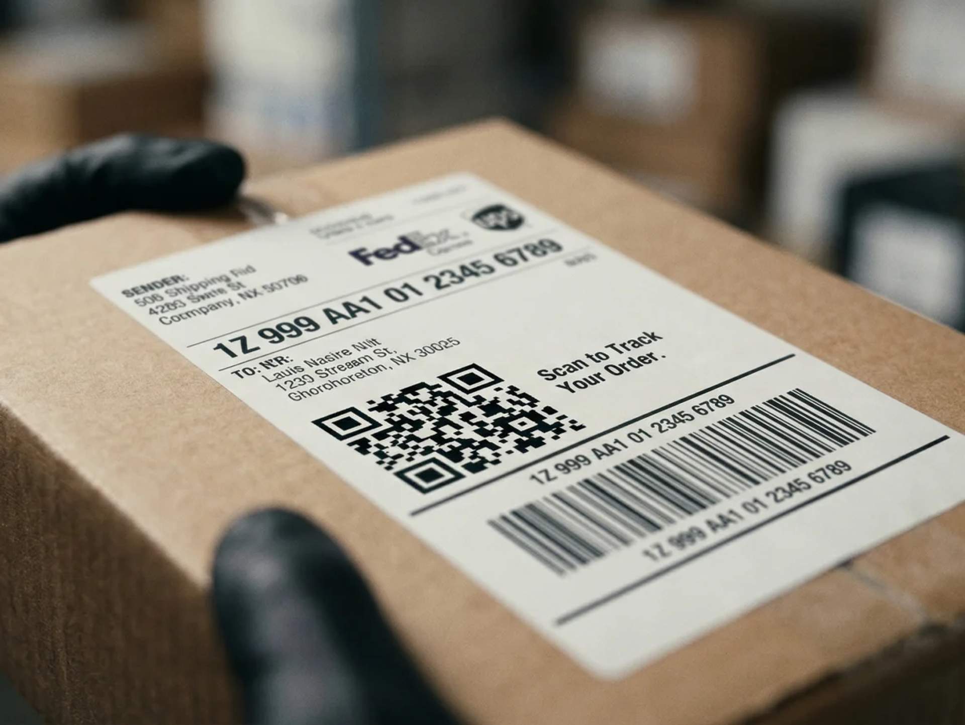 Shipping labels