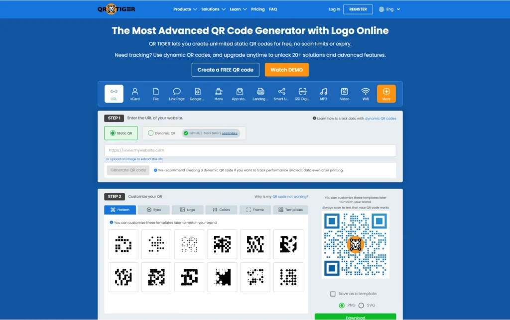 QR Tiger