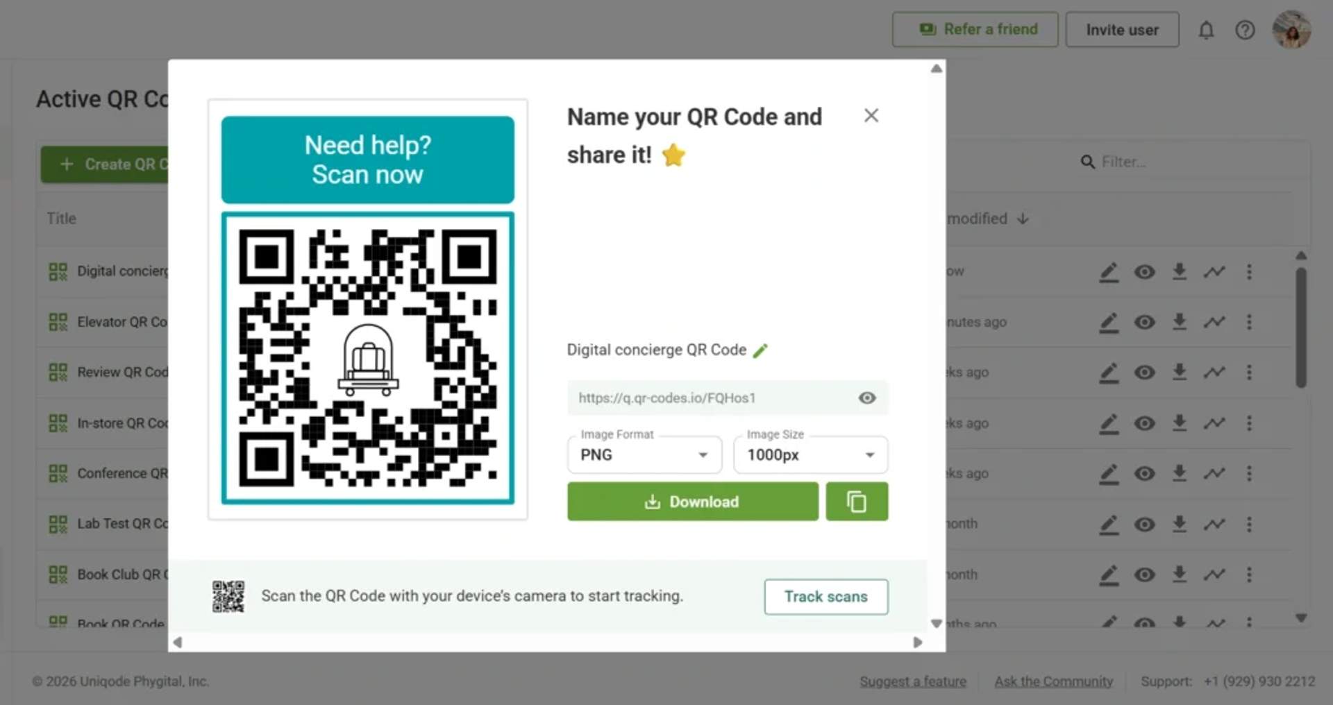 Download the QR Code