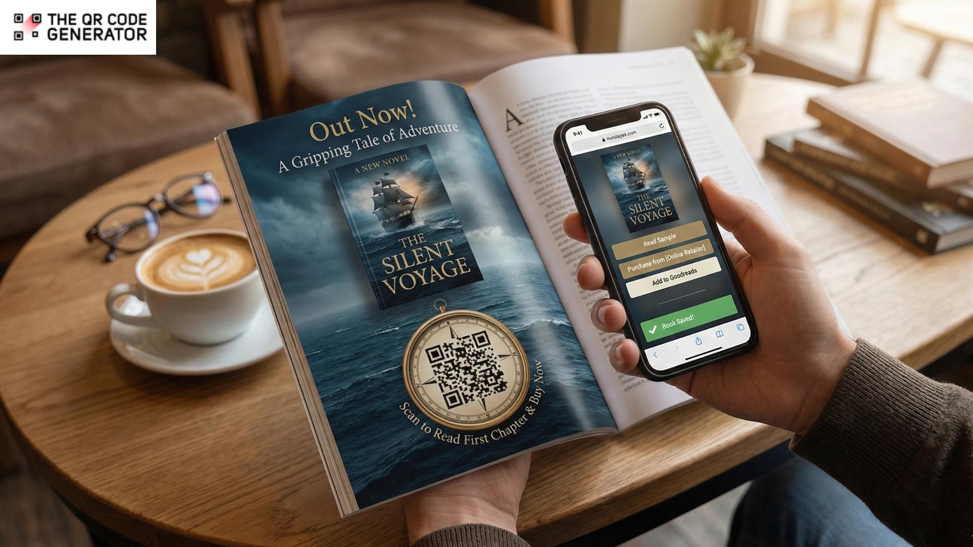 How Publishers Use QR Codes in Print Advertising for Books