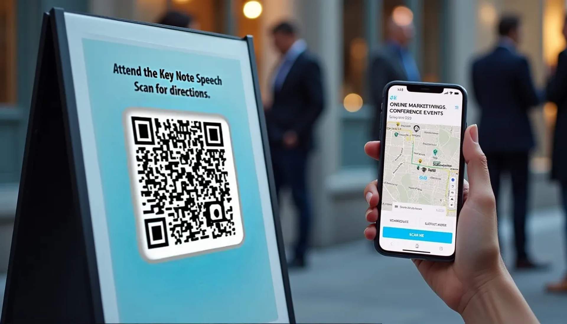 Posizione qr code per gli eventi