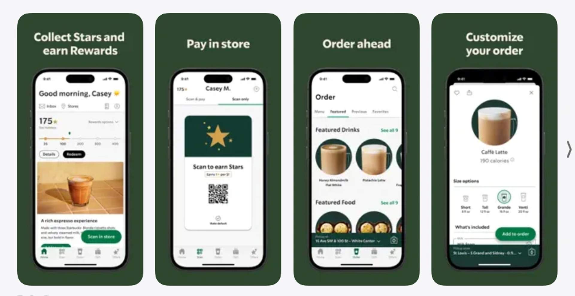 Starbucks qr code example