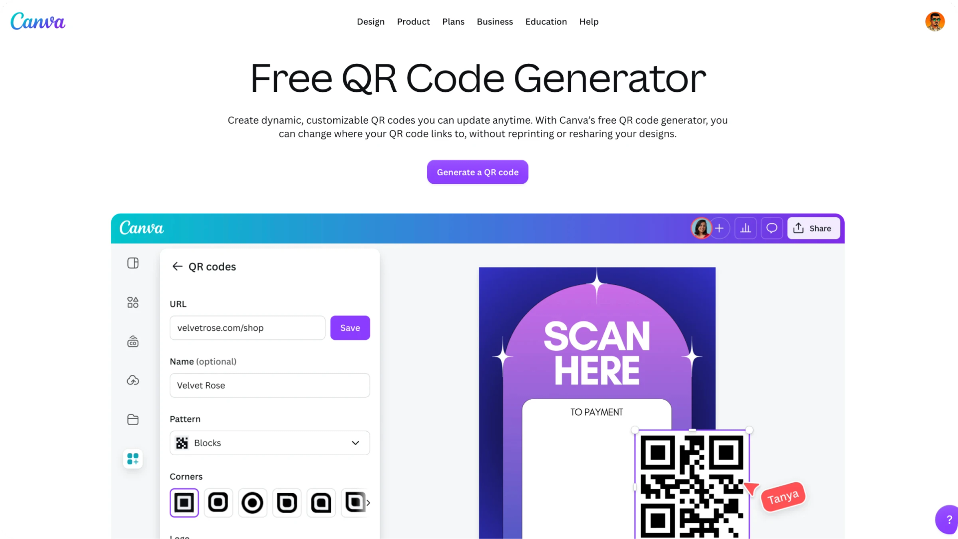 Canva QR Code