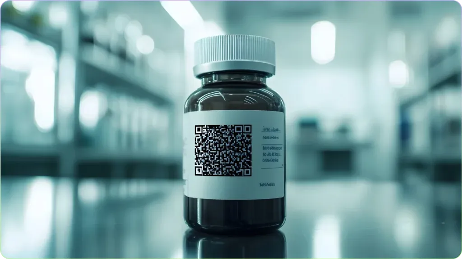 Printing QR code on a curved surface