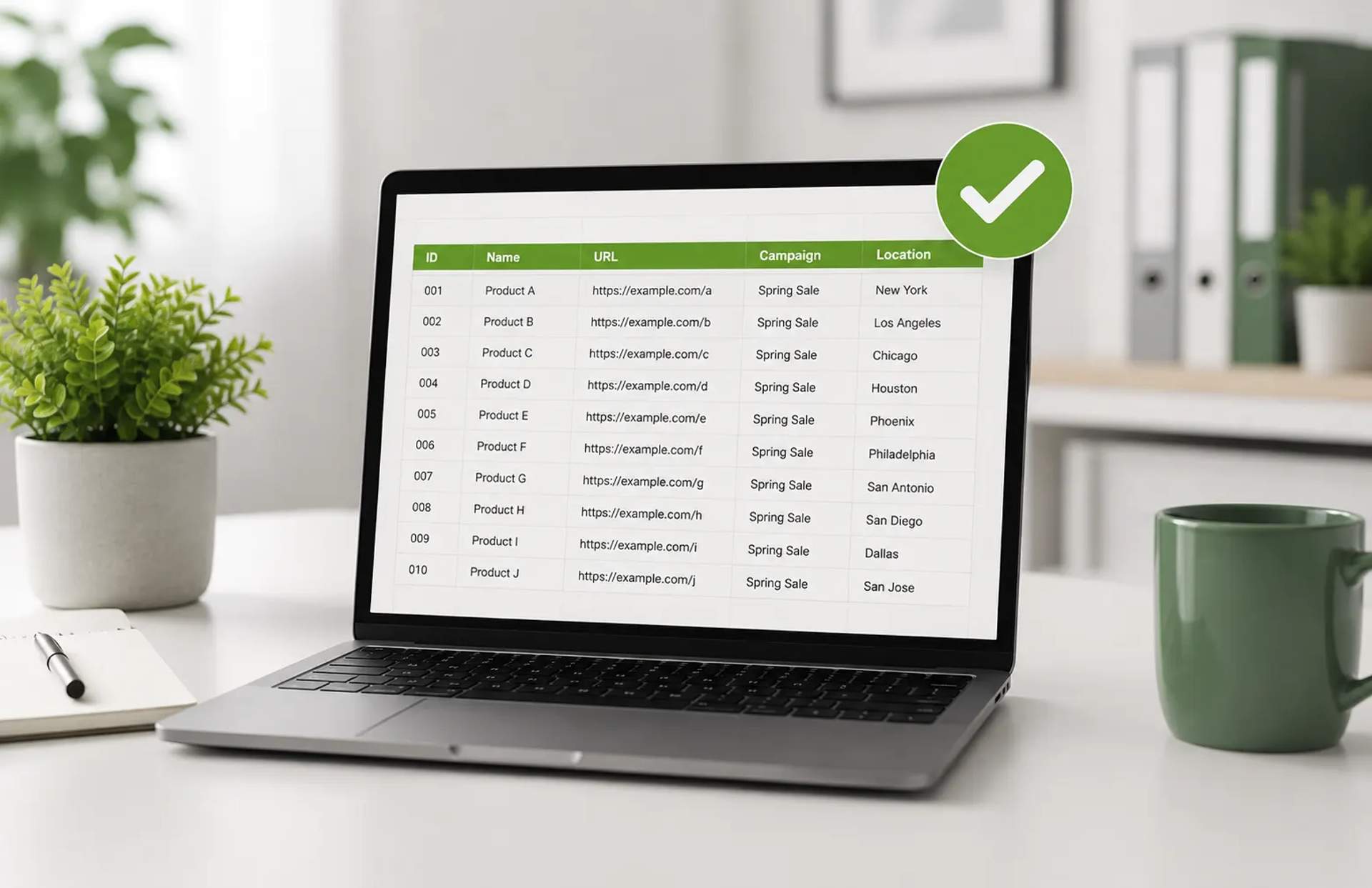 Clean your spreadsheet before uploading