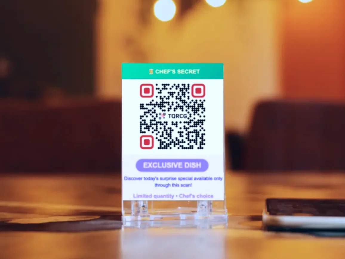 On table tents