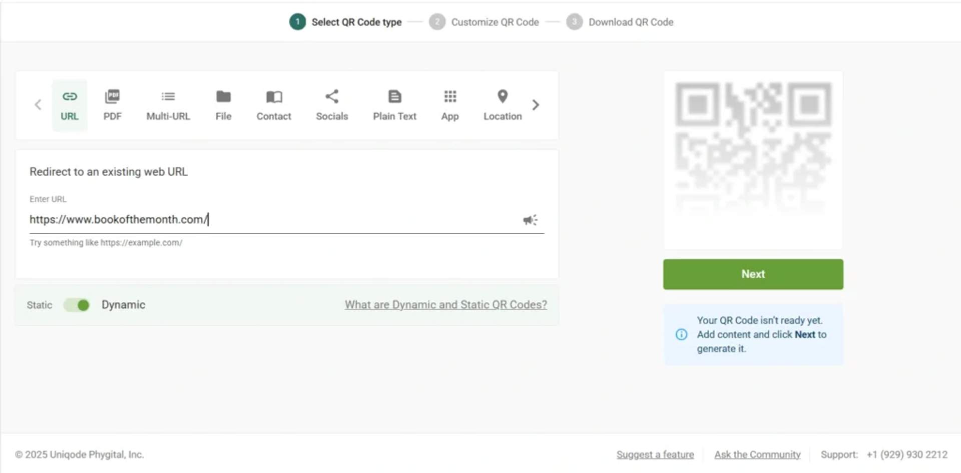 generate qr code