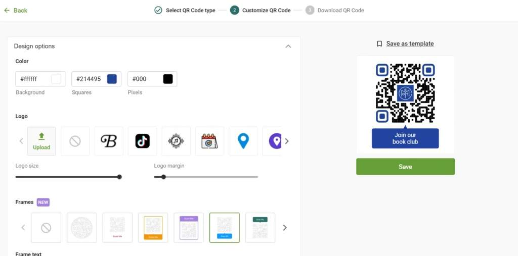 customize qr code