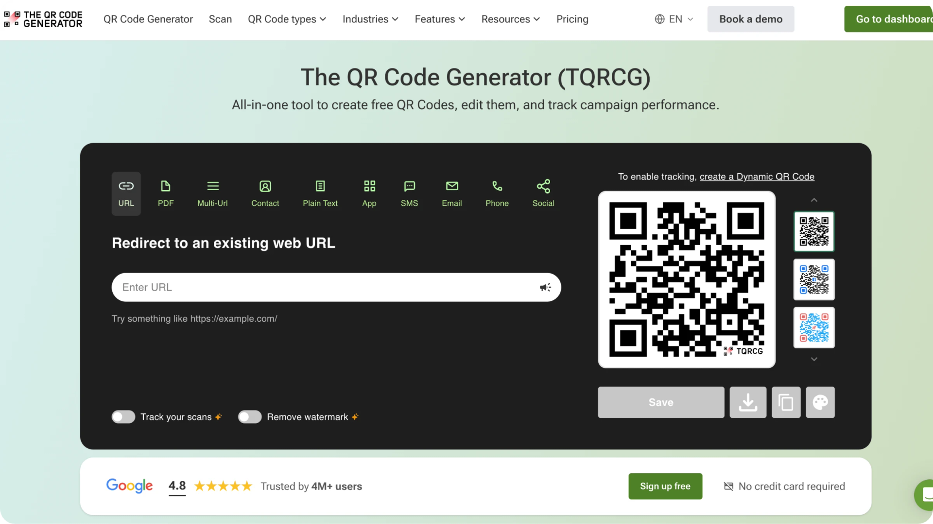 The QR Code Generator
