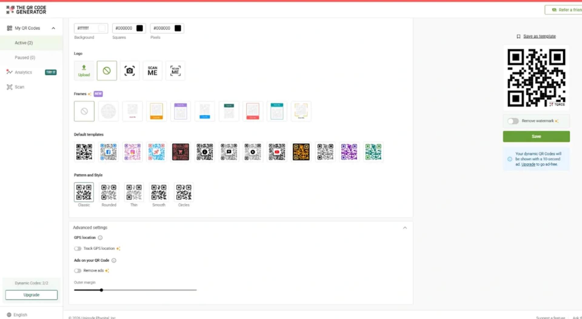 Design your QR Code