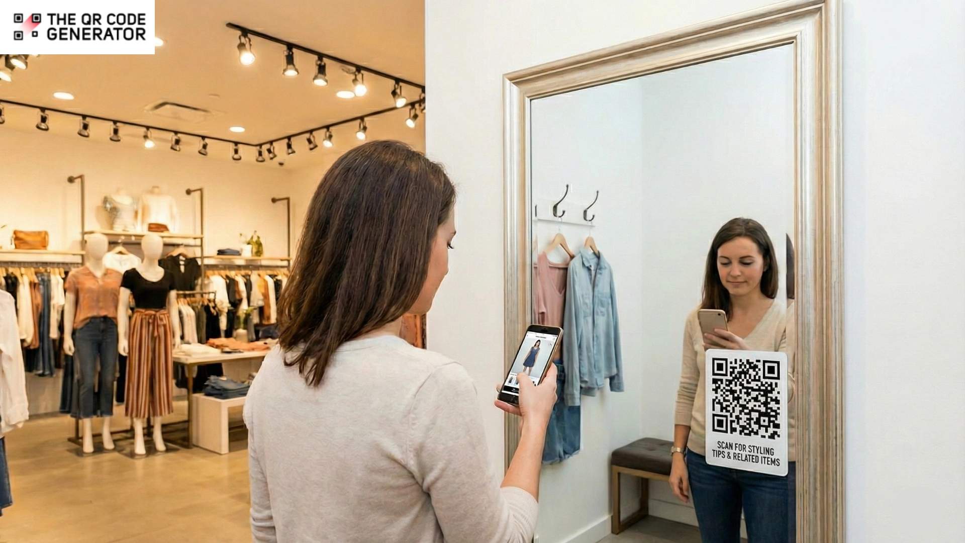 Come le aziende utilizzano QR Codes su Mirrors per aumentare il coinvolgimento Come le aziende utilizzano QR Codes su Mirrors per aumentare il coinvolgimento