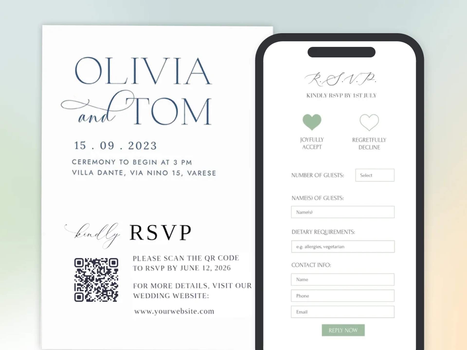 ¿Cómo funciona un QR Code para bodas?