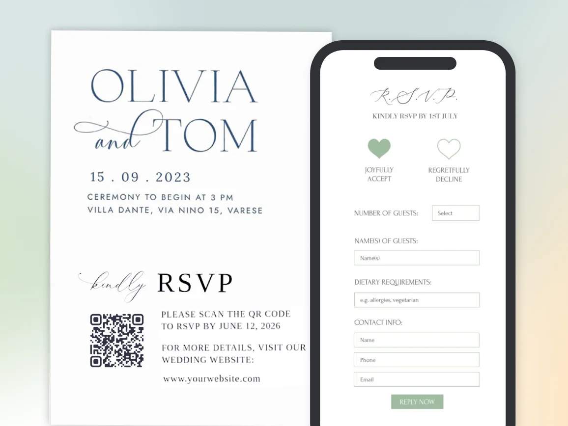 ¿Cómo funciona un QR Code para bodas?