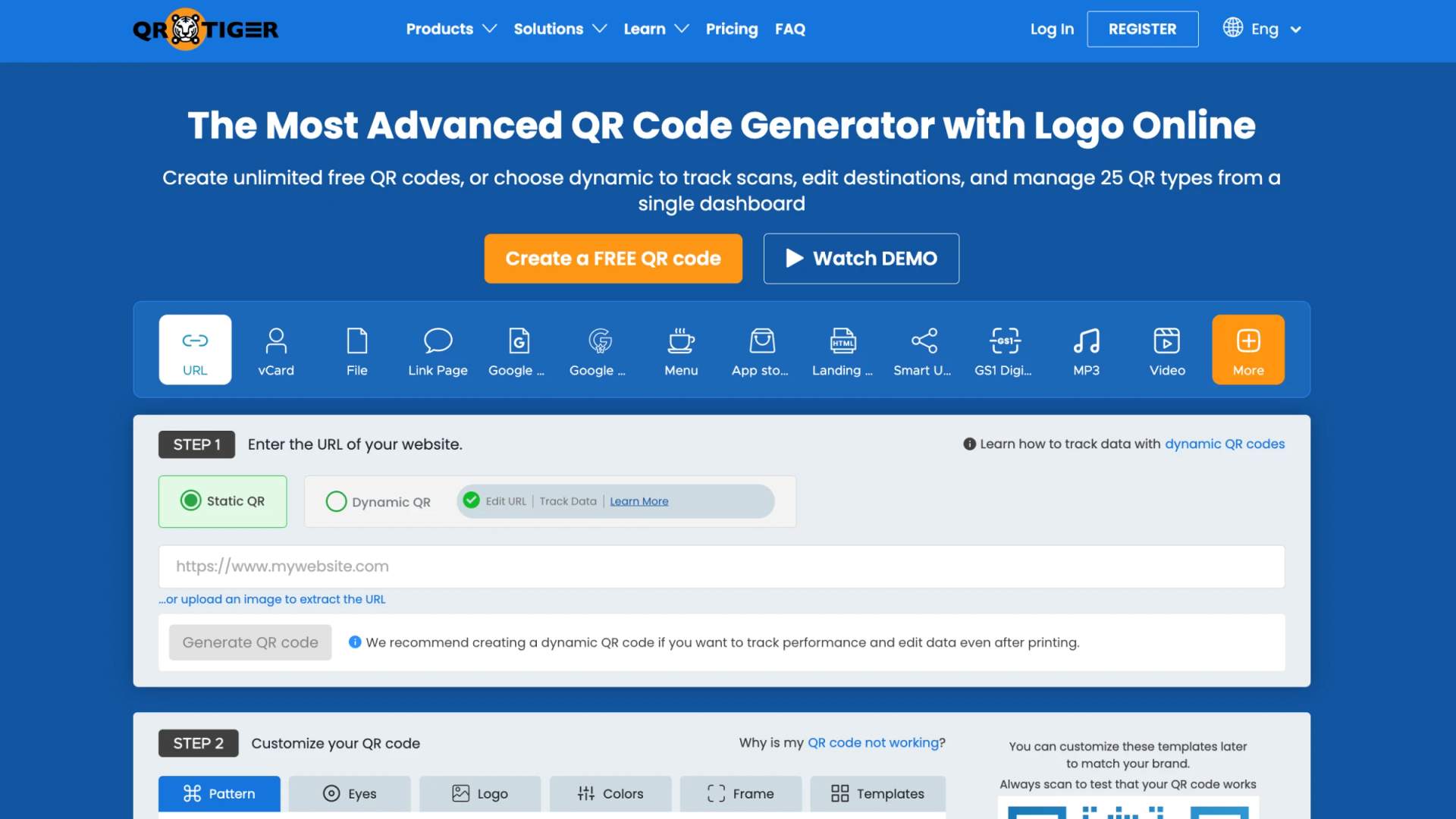 QRCode Tiger