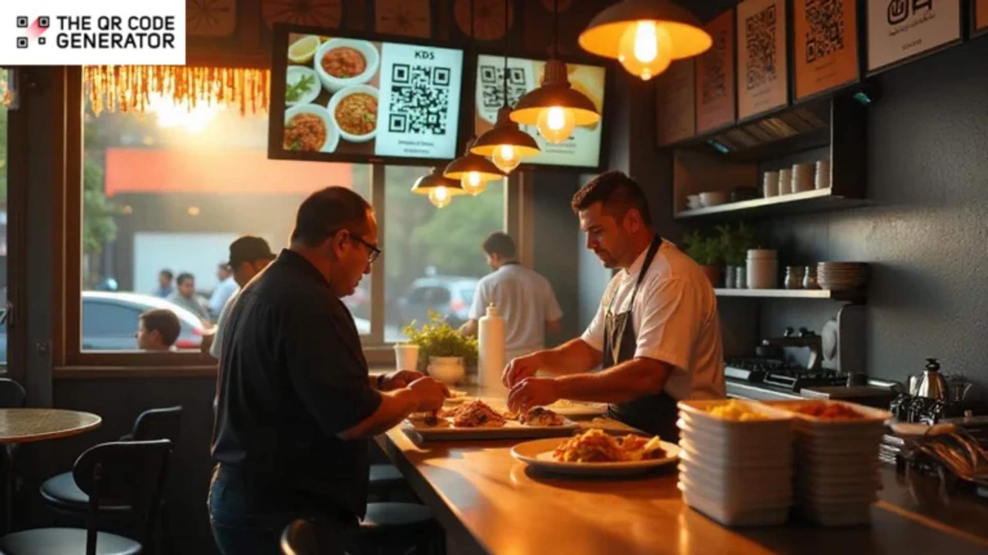 Cómo utilizan los restaurantes QR Codes en las pantallas de cocina