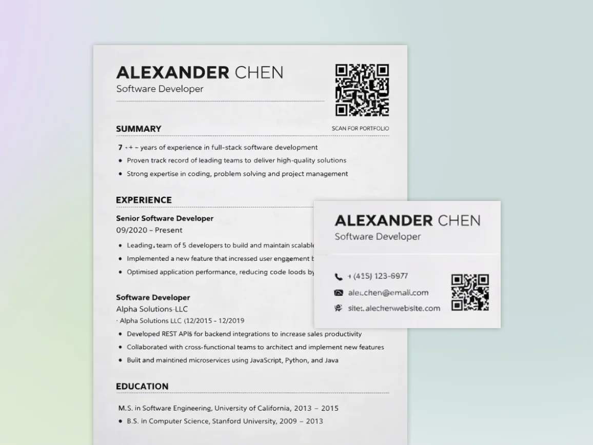 Stand out professionally