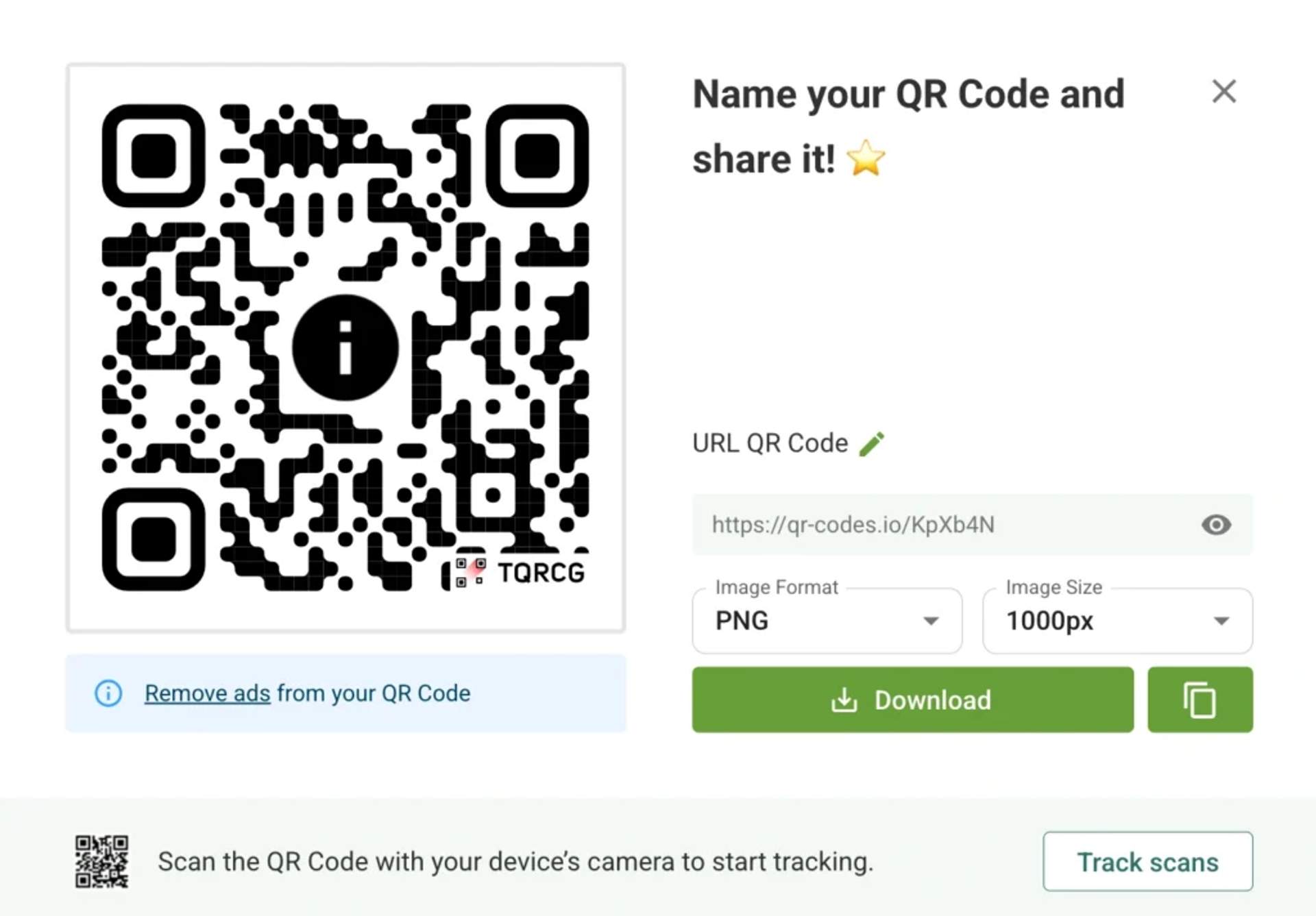 download the QR Code