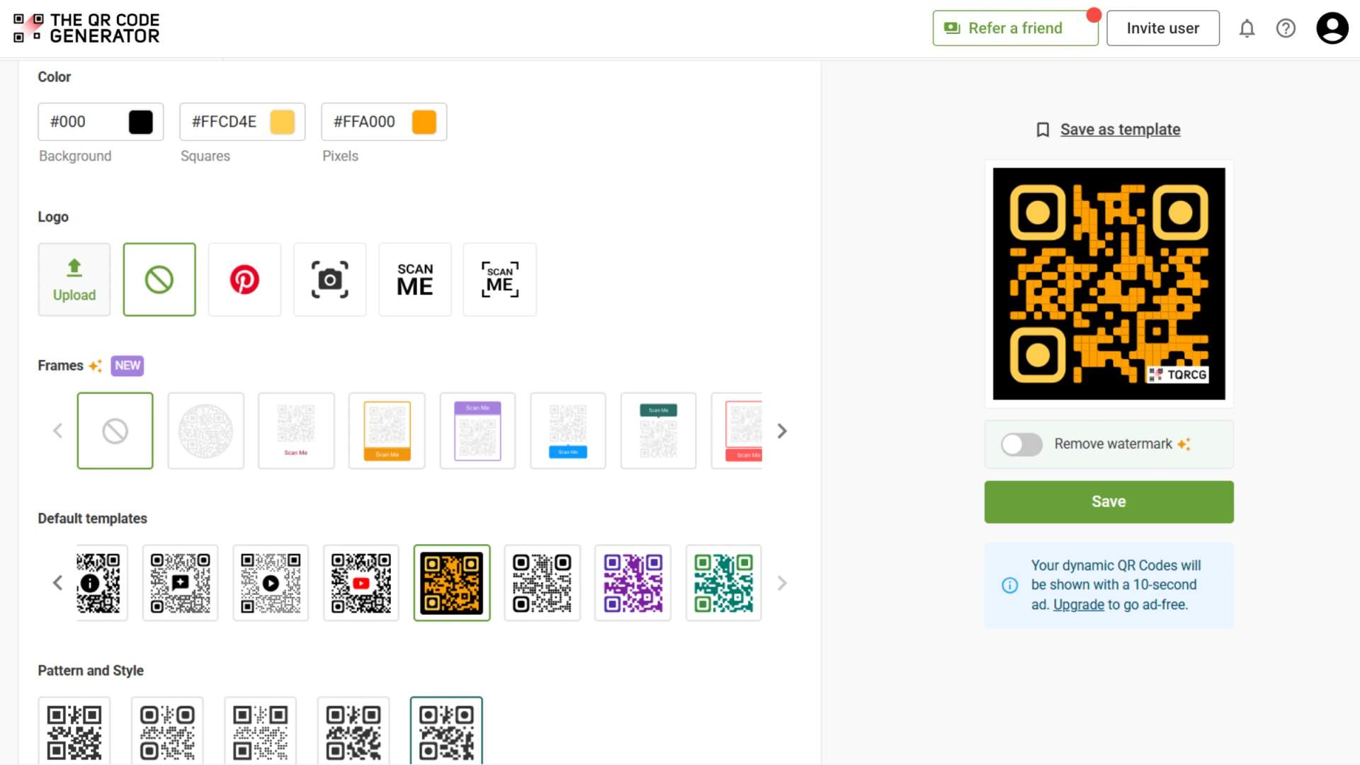 Customize QR Code