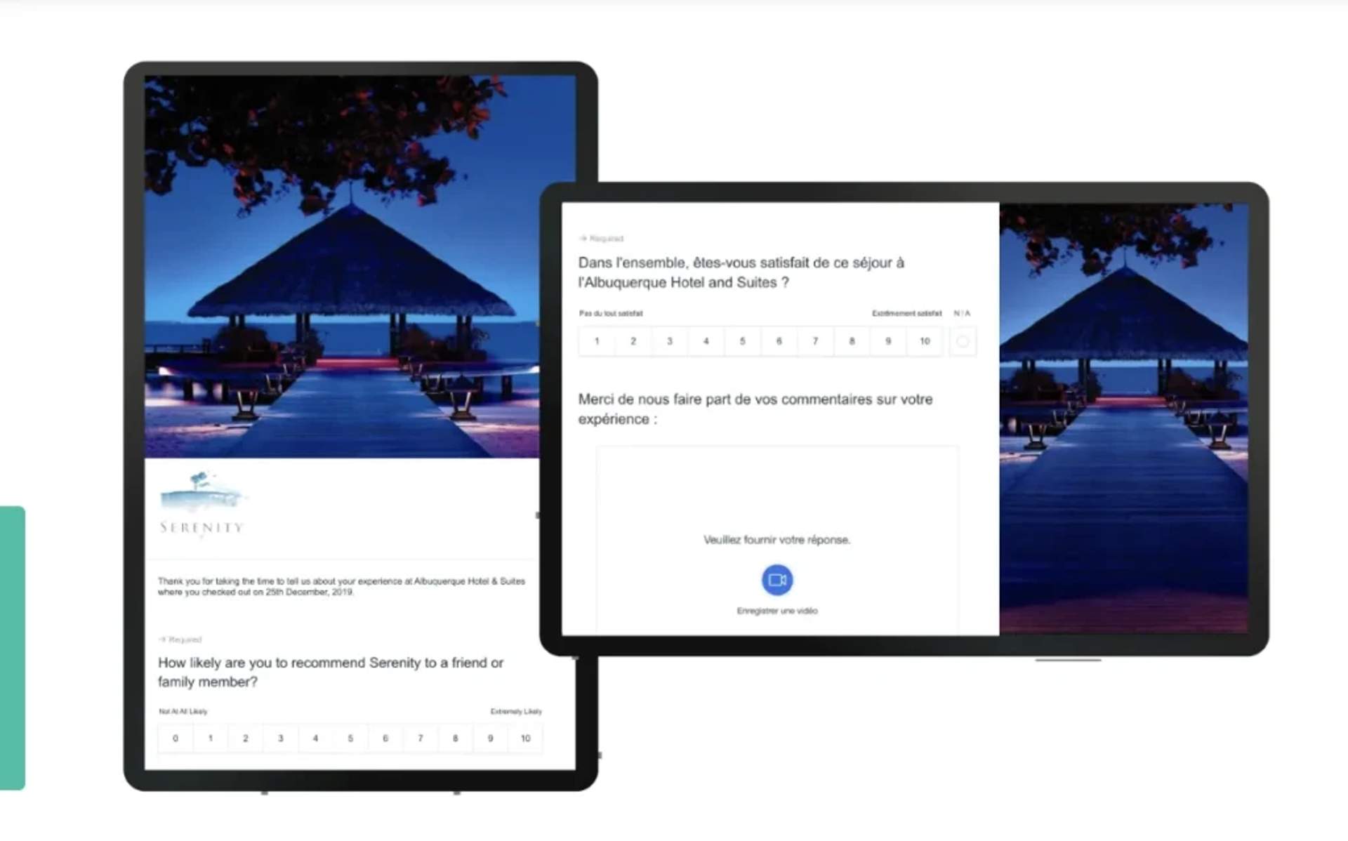 Medallia guest feedback system