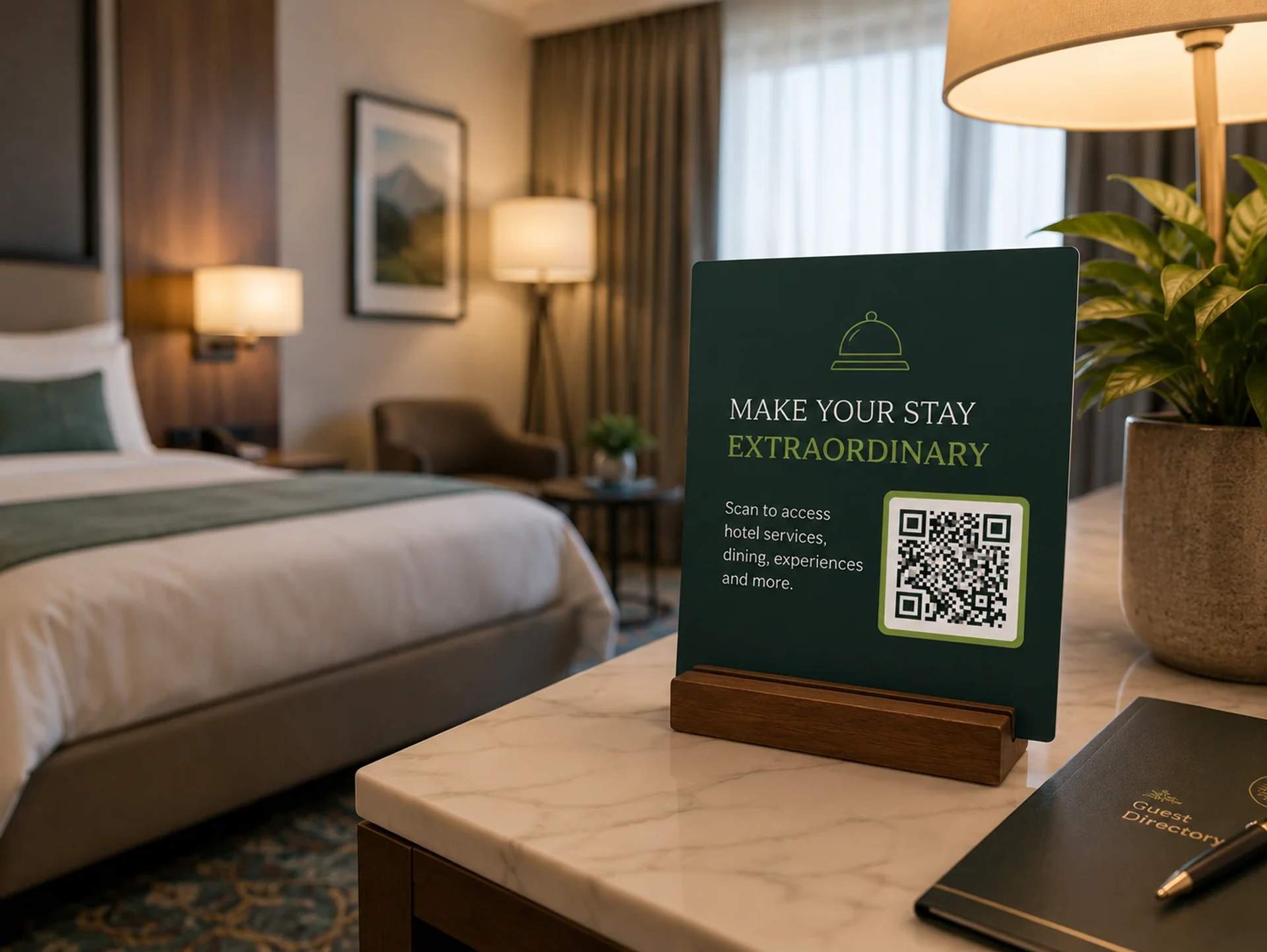 Hospitality qr codes
