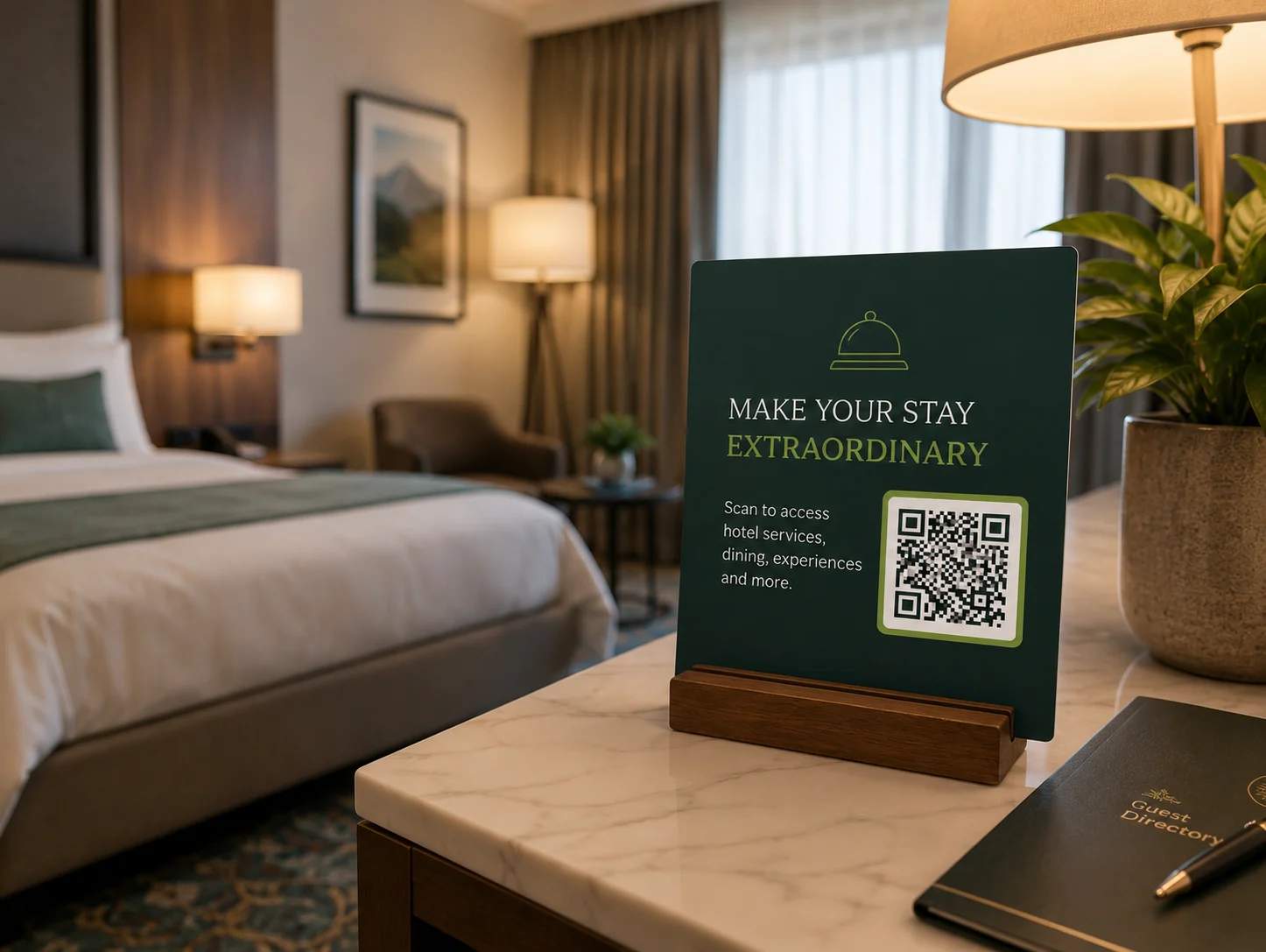 Hospitality qr codes