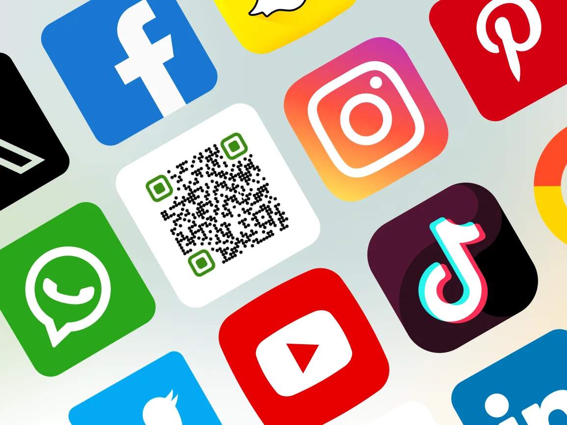 social media qr code