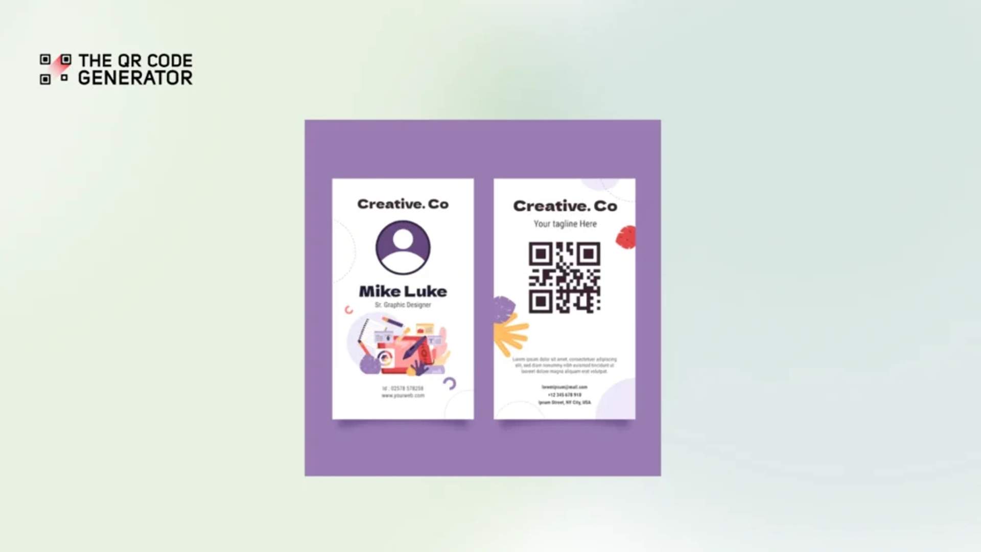 Professional services using QR Codes