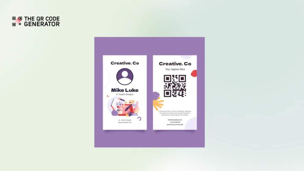Professional services using QR Codes