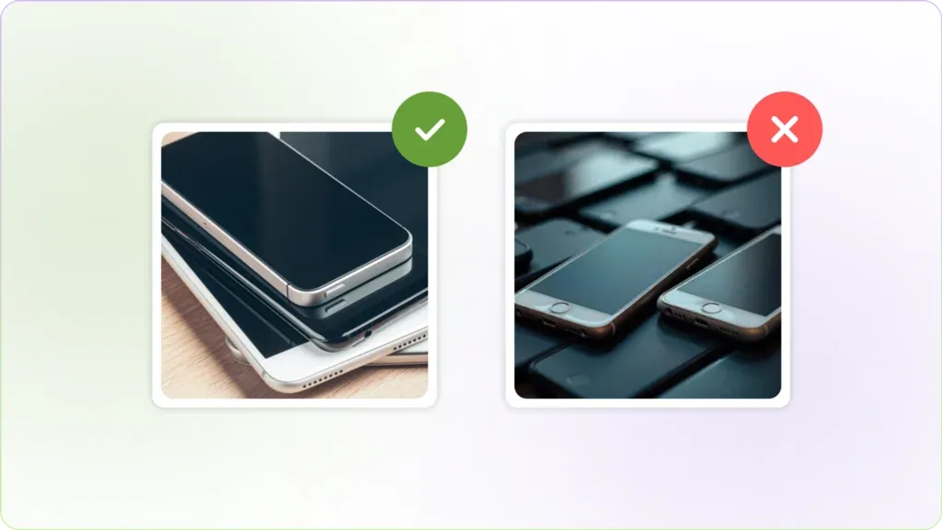 outdated devices or apps that don't support qr scanning